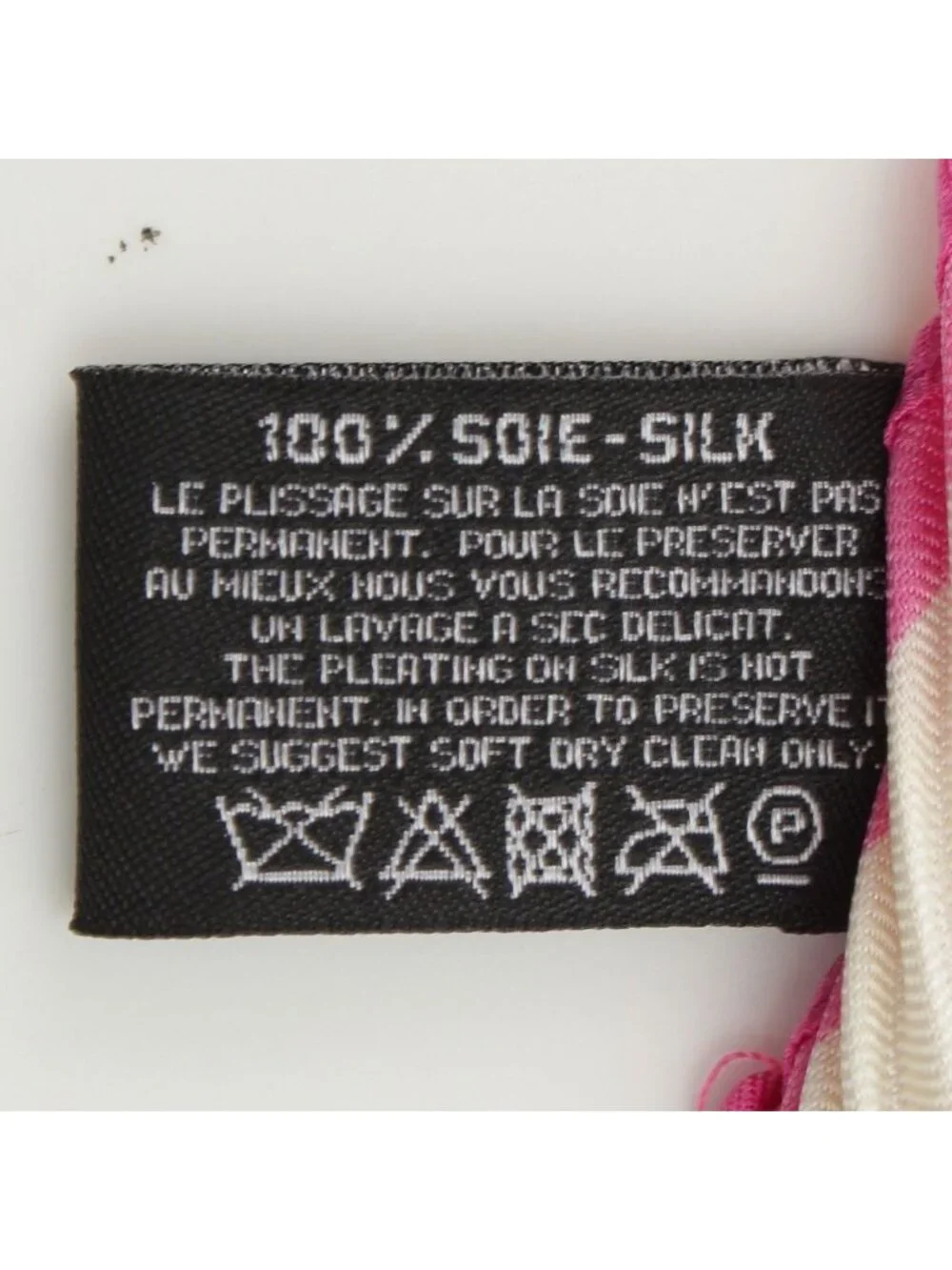 Chanel Silk CC Logo Scarf Purple